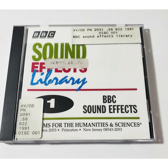 BBC Sound Effects Library Disc 1  CD 1991 - Picture 1 of 3